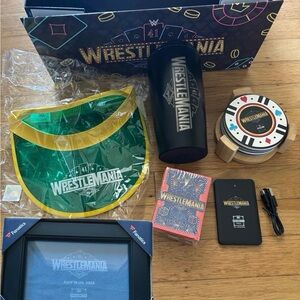 Official WWE WrestleMania 41 Priority Pass Collectors Box – Las Vegas 2025